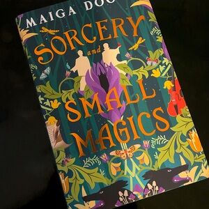 Fairyloot Sorcery and Small Magics by - Fantasy Novel with Whimsical Cover Art